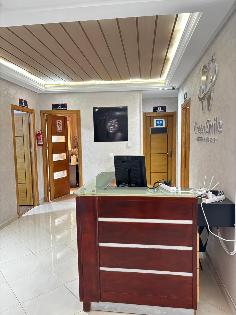 Réception Centre Dentaire Green Smile