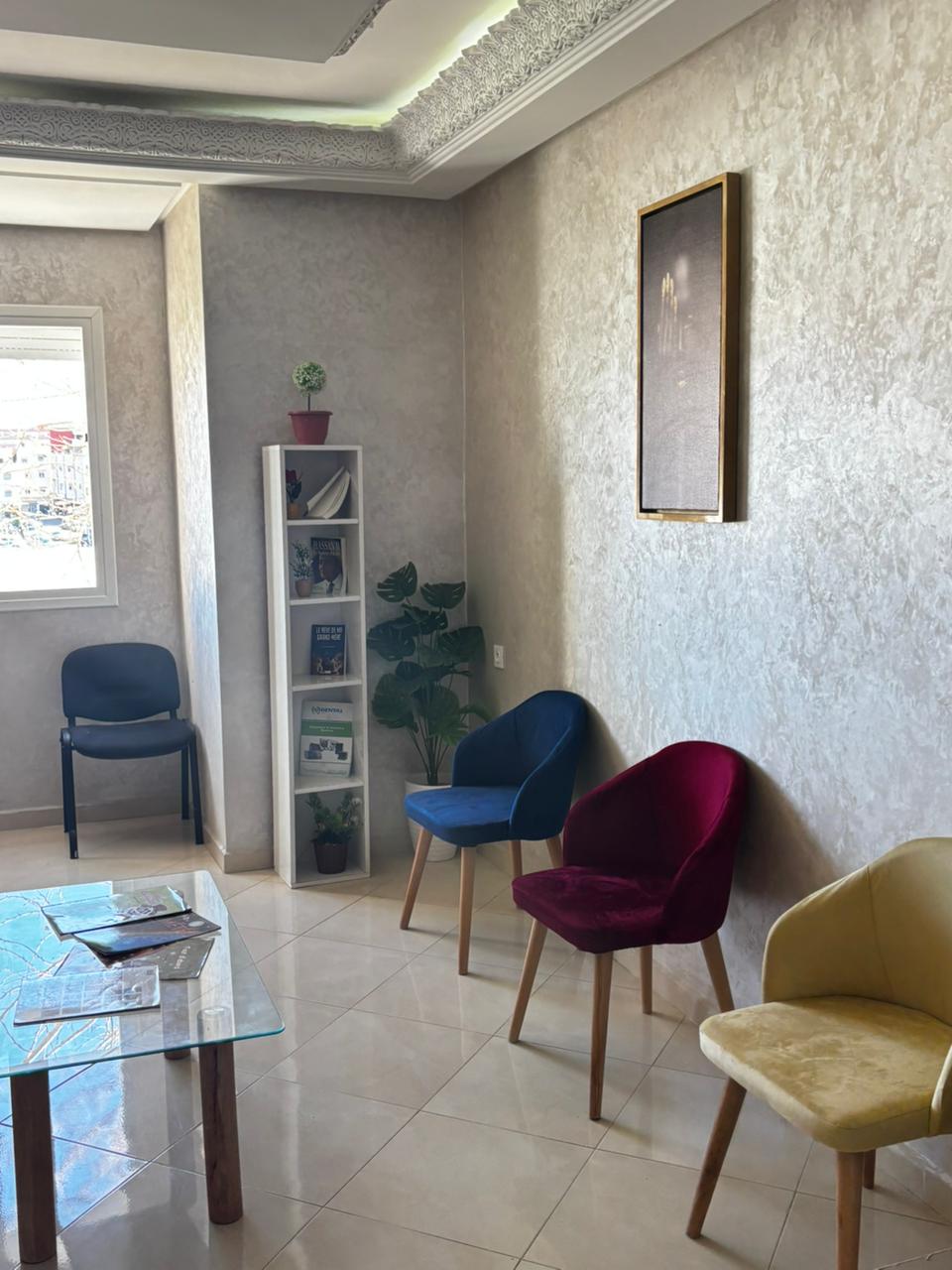Salle d'attente Green Smile Tanger