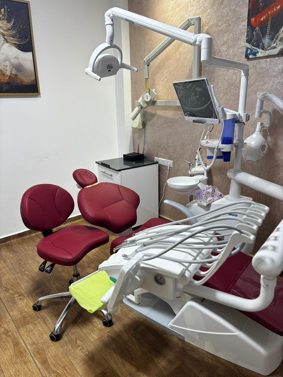 Salle de soins équipée — Green Smile